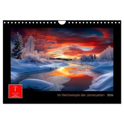 Im Wechselspiel der Jahreszeiten (Wandkalender 2026 DIN A4 quer), CALVENDO Monatskalender