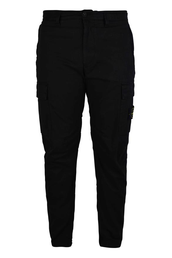 Stone Island Cargo Broek Zwart