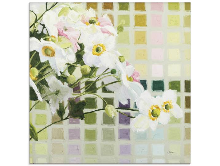 Glasbild ARTLAND Color Chart I , bunt (farbe bild(er): farbig), B:50cm H:50cm, Bilder, Glasbild, in verschiedenen Grössen