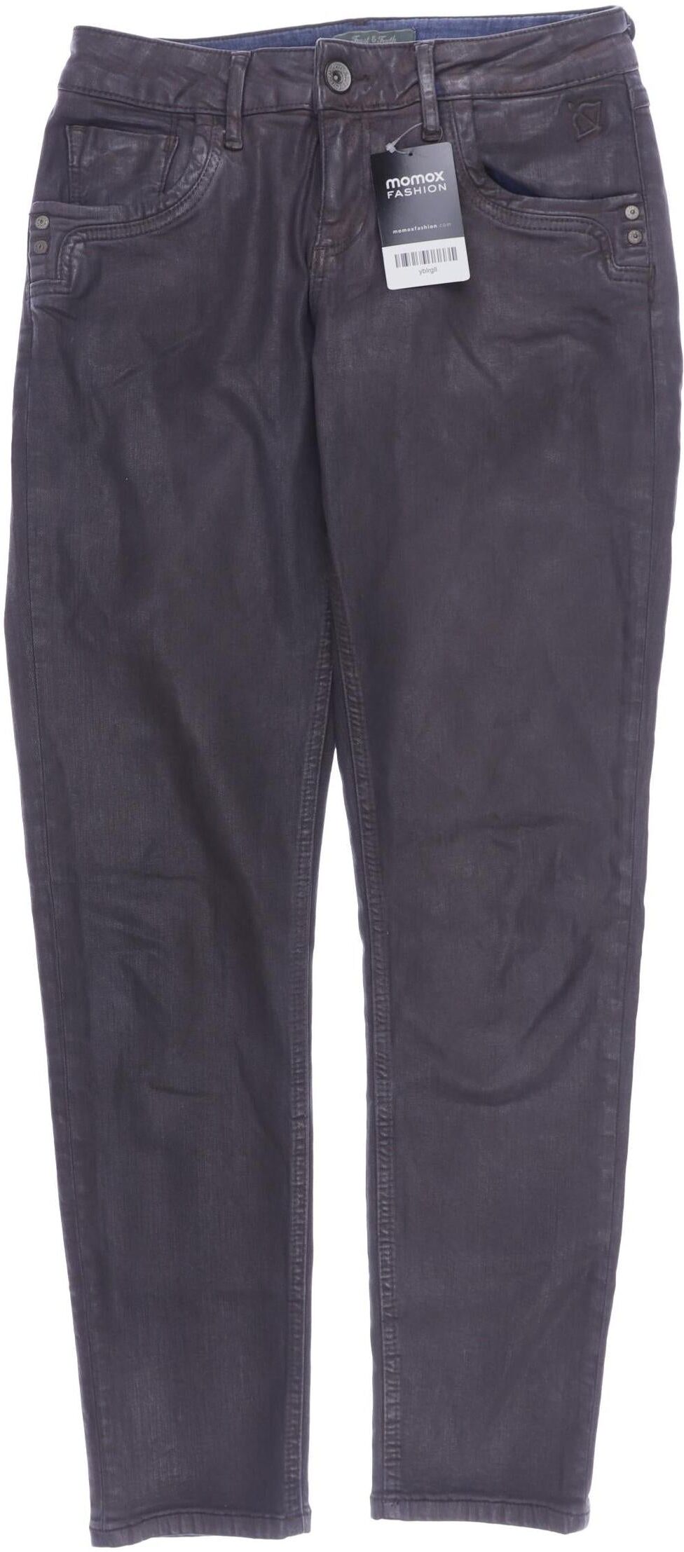 Amor, Trust & Truth Damen Jeans, Braun, Gr. W27, Baumwolle / Elasthan - Second Hand