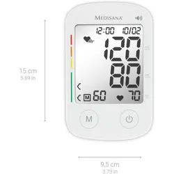 Medisana, Blutdruckmessgerät, 51179 BU 535