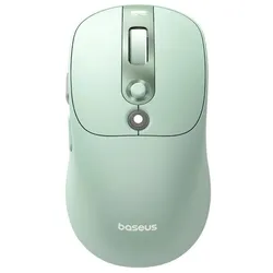 Baseus Kabellose Editor-Computermaus mit 800-mAh-Akku (Kabellos), Maus, Grün, Weiss