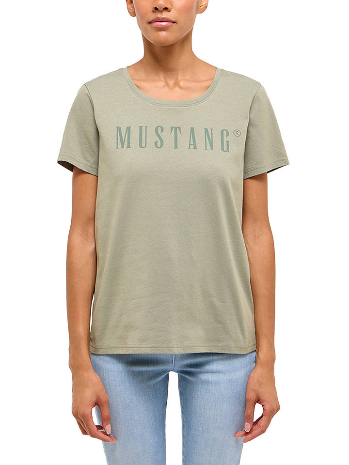 Mustang Shirt "Alma" in Grün - XS