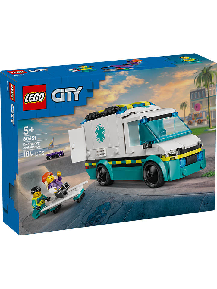 LEGO® City: Rettungswagen - ab 5 Jahren - onesize