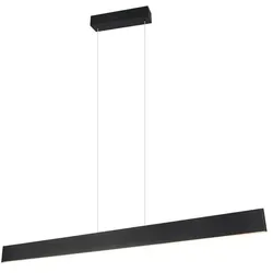 Trio Pendelleuchte Galway Metall Schwarz