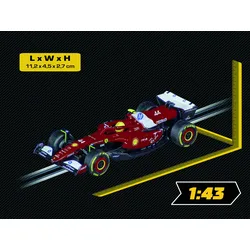 Carrera GO!!! - Ferrari SF-25 „L. Hamilton, No.44“ (2025) – Rennspaß im Maßstab 1:43