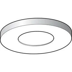 Niko Züblin 353-992991 Dekoring für Aufputzmelder P4XMR und M4XMR, weiß 353992991