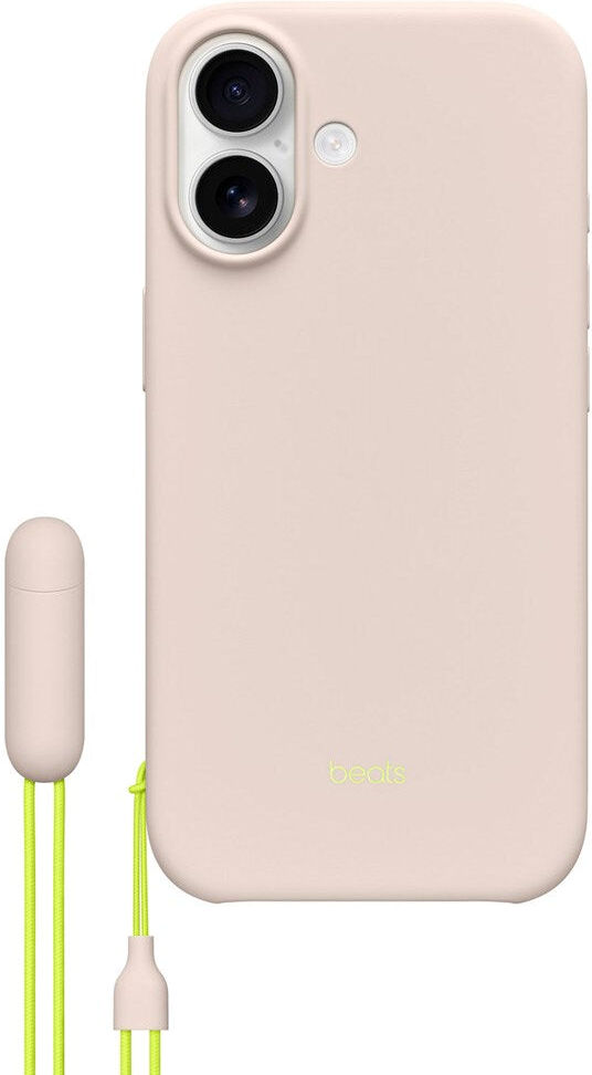 iPhone 17 Original Apple Beats Cover m. Strop - MagSafe Kompatibel - Lime Stone