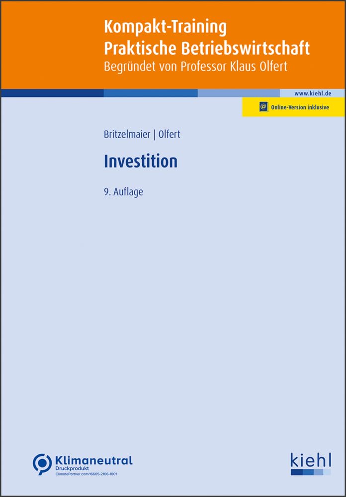 Bernd Britzelmaier - Kompakt-Training Investition - Preis vom 30.09.2026 09:01:18 h