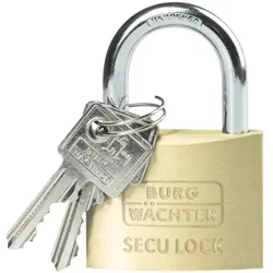 BURG-WÄCHTER Vorhängeschloss »405 40 SB« gold, 2.2 cm