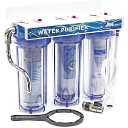 Naturewater NW-PR103 3 Stufen Filter, Wasserfilter, Blau