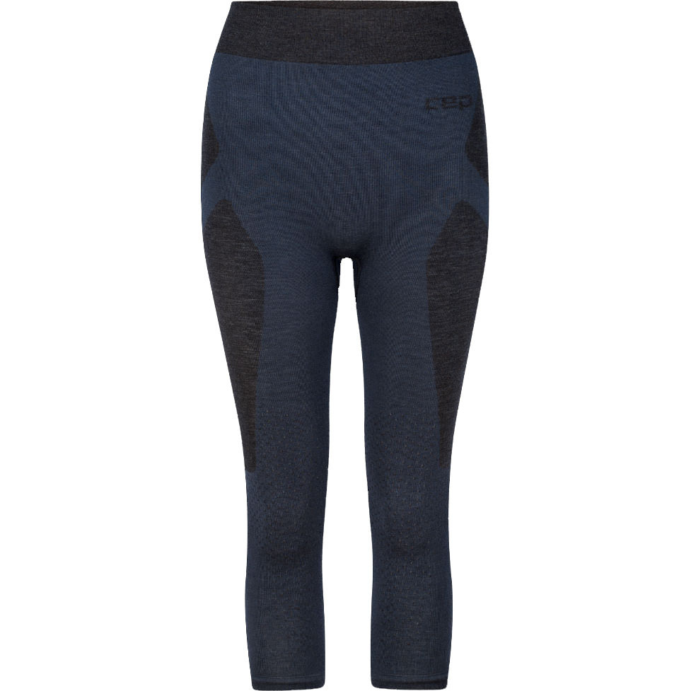 CEP Damen 3/4 Hose MERINO black - L