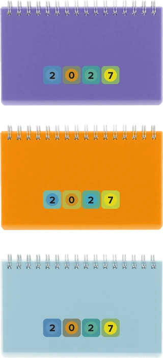 Herlitz Schreibtischkalender Mini Protect fs 2027