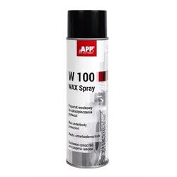 APP W100 Unterbodenschutzspray WAX anthrazit, 500ml