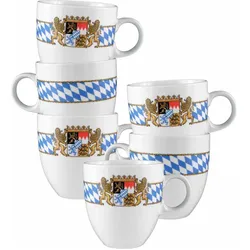 Seltmann, Tasse, Compact Bayern Becher (500 ml, 6x)