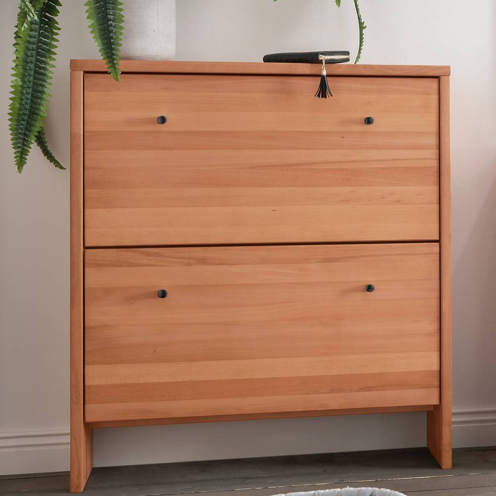 Pharao24.de Schuhklapper aus Buche Massivholz modernem Design