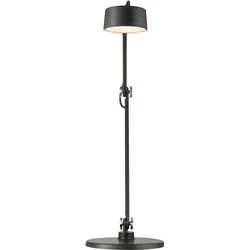 Nordlux, Tischlampe, Tischleuchte Nobu LED 2700 K, Schwarz (600 lm)