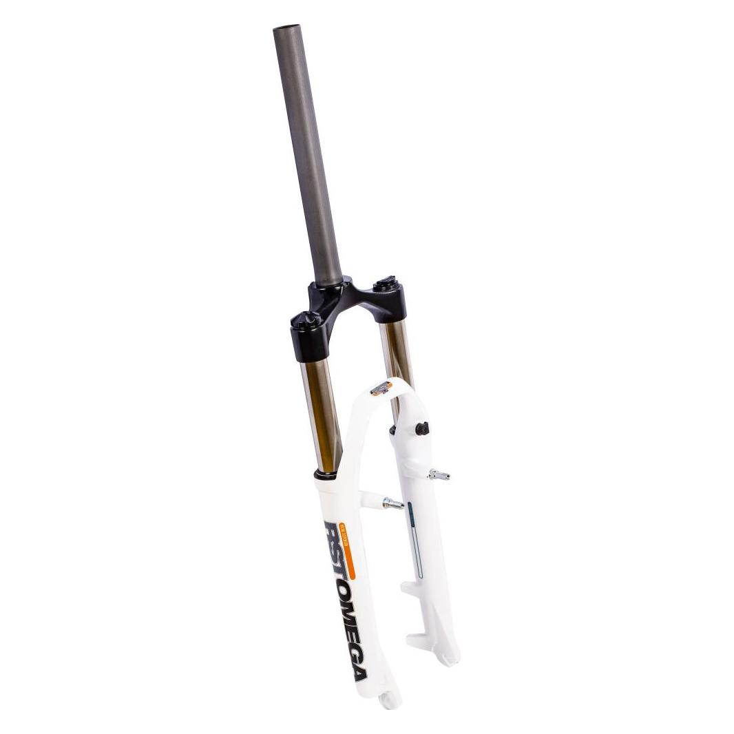RST FEDERGABEL OMEGA TNL W 100MM V/DISC WEISS, BLOCKBAR,28.6X260X0 (100 mm, Feder) (39182872)