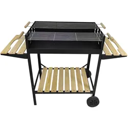 Hardin 1fachgut Holzkohle BBQ Grill, ca. 126 x 50 cm