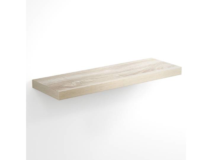 Casaria Wandplank Zwevend - 70 cm/15kg Belastbaar - Eiken