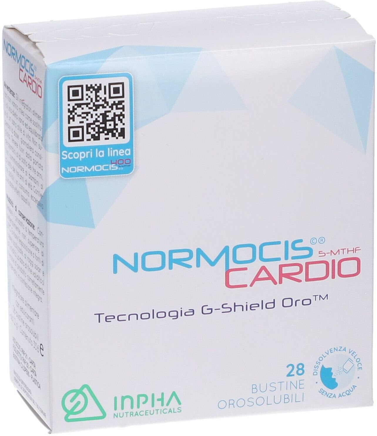 INPHA DUEMILA Srl Normocis Cardio, 20 Bustine - Integratore per il Benessere del Cuore