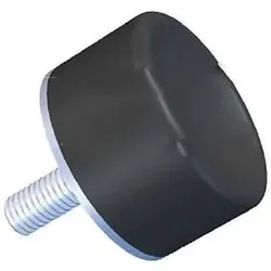 RS PRO, Zubehör Lagereinrichtung, Stud Mount Foot (M) 25x15mm M6x18 45 ShA