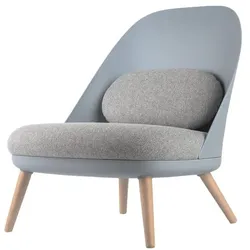 meet Besuchersessel »Cocoon« grau