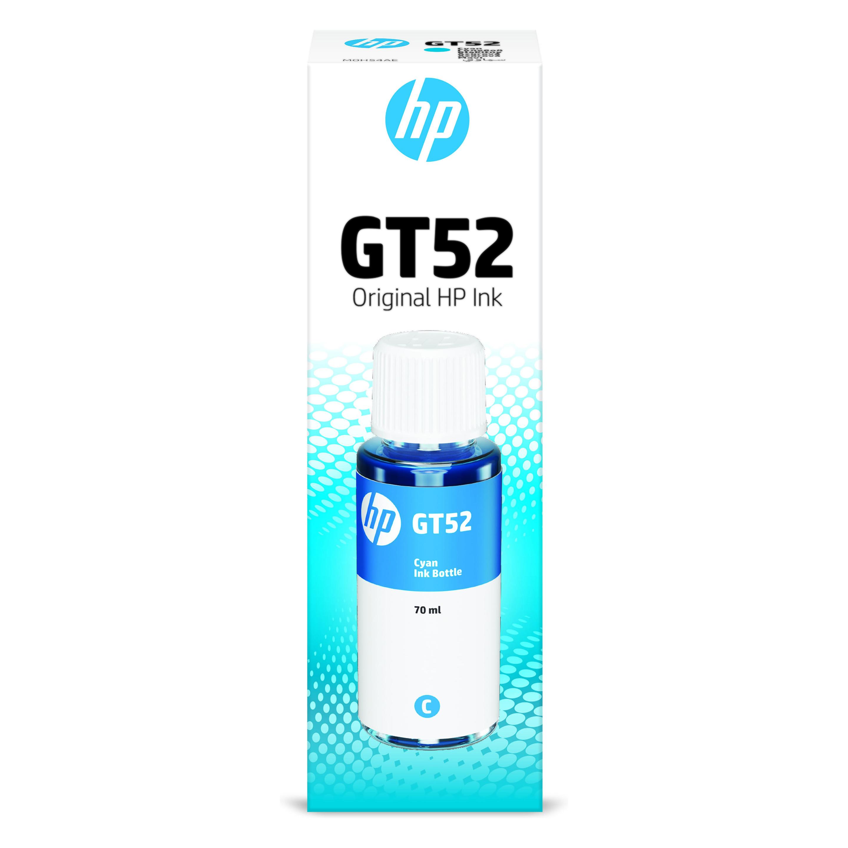 HP Ink/GT52 Original Bottle CY (C) (M0H54AE)