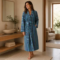 Cawö Damen Kimono 6217 multicolor 40 - bunt