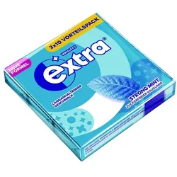 Wrigley ́s Extra Kaugummis »STRONG MINT« 20x 10 Dragees (46 g)