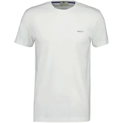 Gant Contrast Logo SS T-Shirt - Herren - Eggshell (113) L