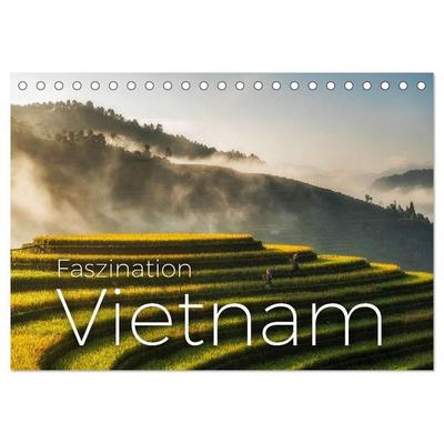 Faszination Vietnam (Tischkalender 2027 DIN A5 quer), CALVENDO Monatskalender