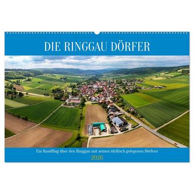Die Ringgau Dörfer (Wandkalender 2026 DIN A2 quer), CALVENDO Monatskalender