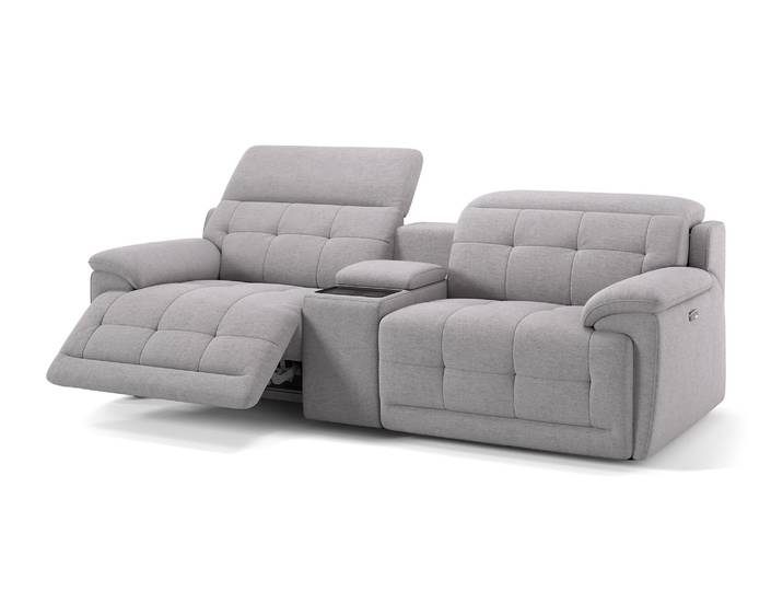 Stoffcouch 2-Sitzer VEGAS Relaxcouch Designer Couch