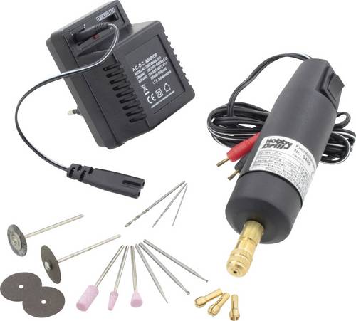 Donau Elektronik 0400V1 Multifunktionswerkzeug mit Zubehör 19teilig 45W