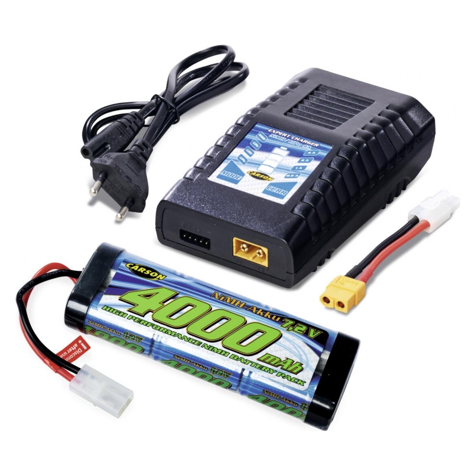 Carson Expert Charger NiMH 4A Lade Set (500607021)