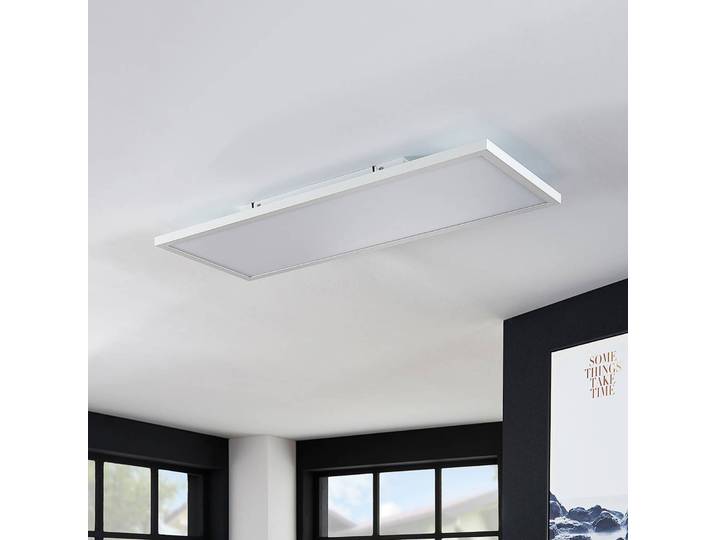 LED Panel Brenda Arcchio, dimmbar, weiß / opal, für Wohn- / Esszimmer, Modern