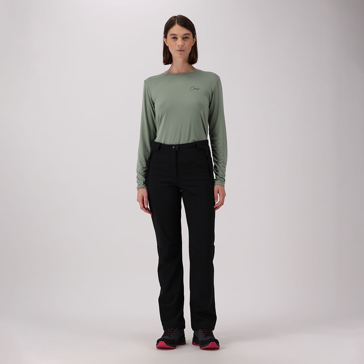 CMP Woman Long Pant nero (U901) 44 3A00486N-U901-44