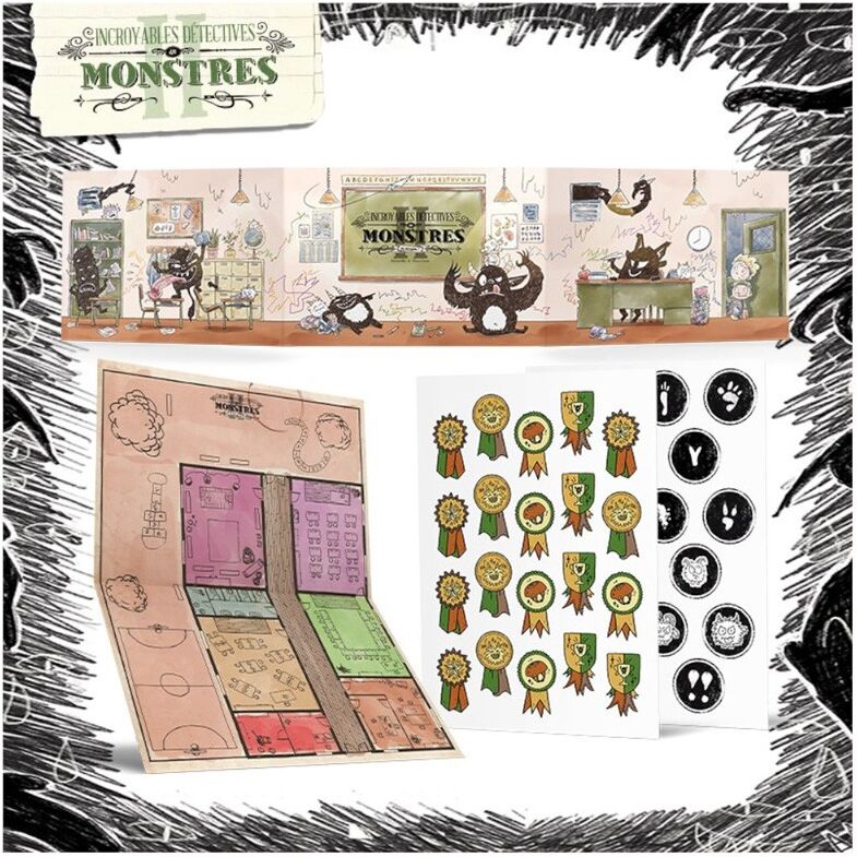 La Loutre Roliste Incroyables Détectives de Monstres - Kit de l'incroyable vétéran
