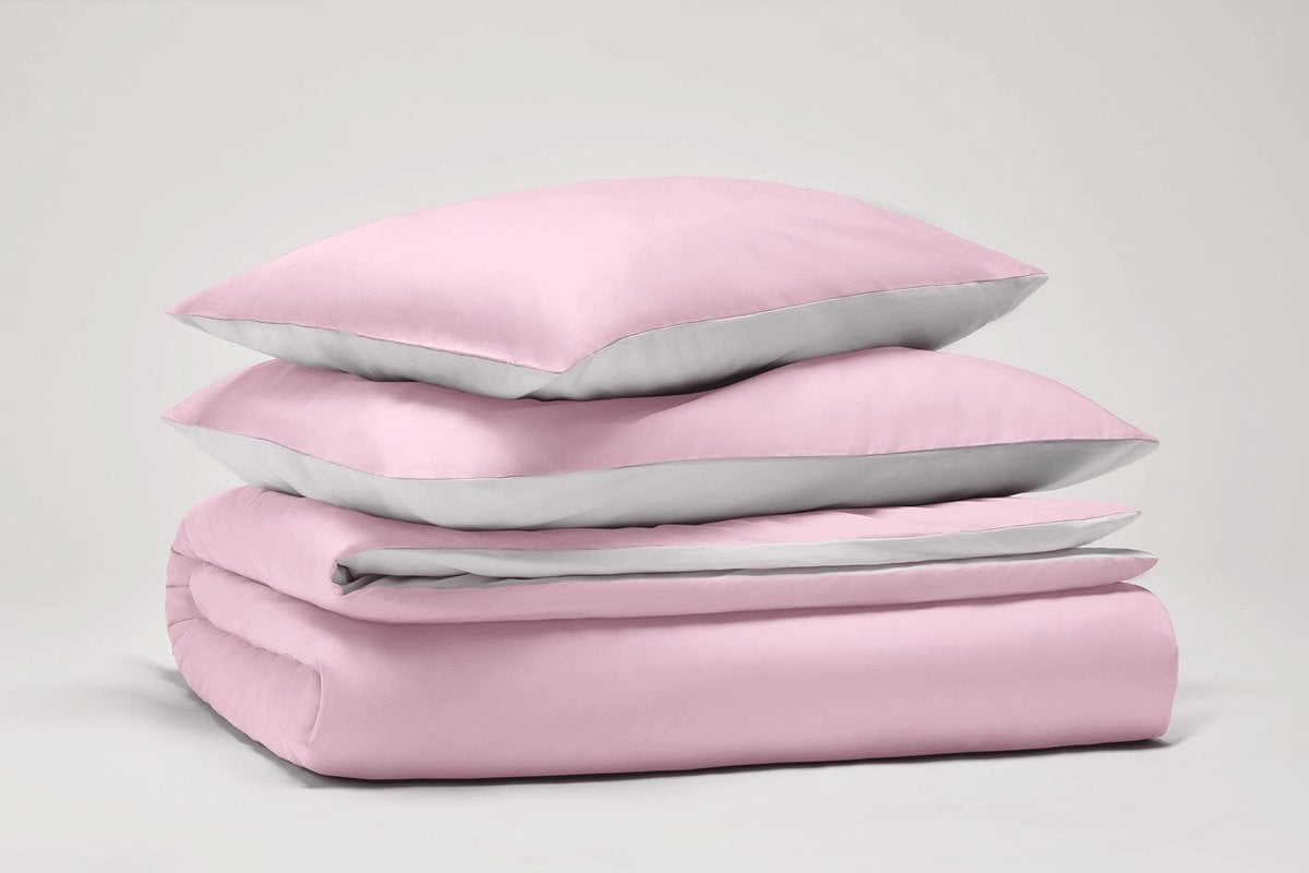 Solidchoice Bedlinnen Set voor Tweepersoonsbed - 100% Katoen Percal - 200 x 220 cm