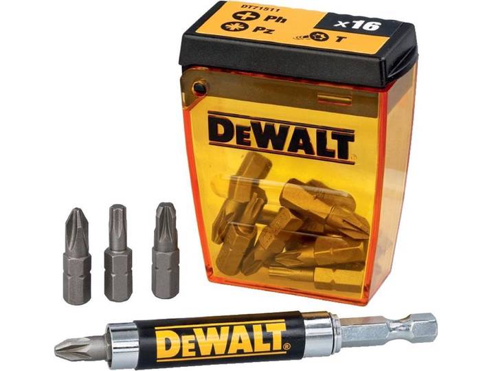 DeWalt DT71511 16 delige schroefbitset