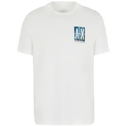 Armani Exchange T-Shirt Logo Shirt Off White - L - L