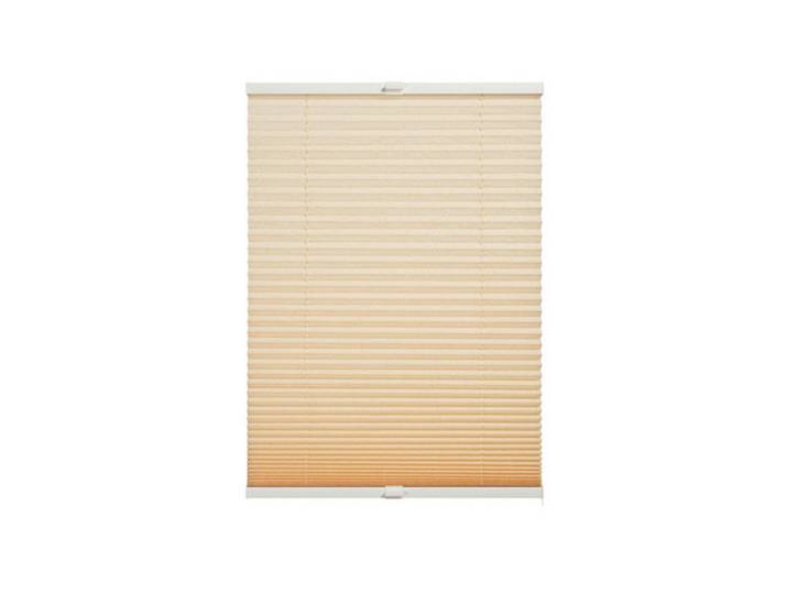 Schöner Wohnen Plissee, Beige, Uni, 70x130 cm, Länge universell einstellbar, Heimtextilien, Vorhänge, Plissees