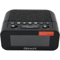 Midland, Wecker, Albrecht DR 451 DAB+/UKW Radiowecker, schwarz