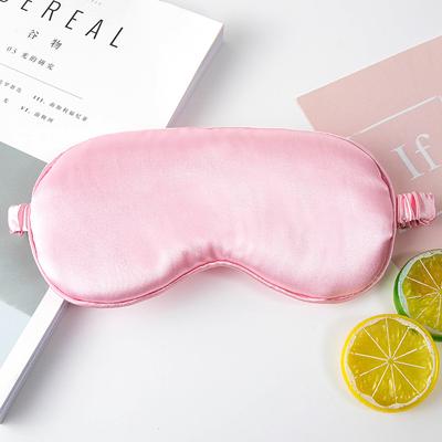 Uplifted Trends Imitated Silk Sleep Mask For Relaxation And Eye Care Soft Eye Patch For Comfortable Travel And Health Shield pink
