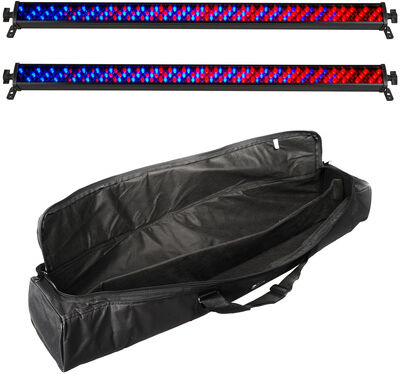 Stairville Led Bar 240/8 Bundle Schwarz