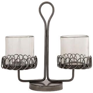 ELK Lifestyle Elk Home Chasloch Zinc Glass 13 Inch Wide Double Server