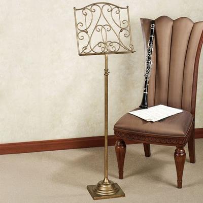 Touch of Class Maestro Music Stand Antique Gold , Antique Gold