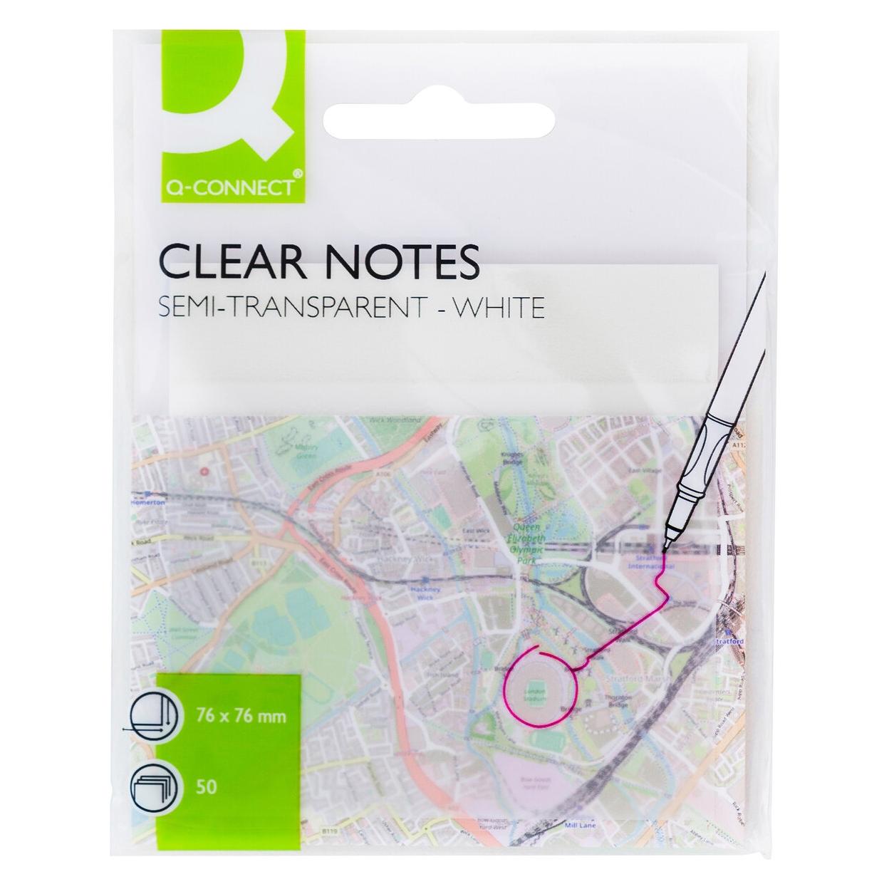 Q-Connect Quick Notes (76 x 76 mm) (KF10370)