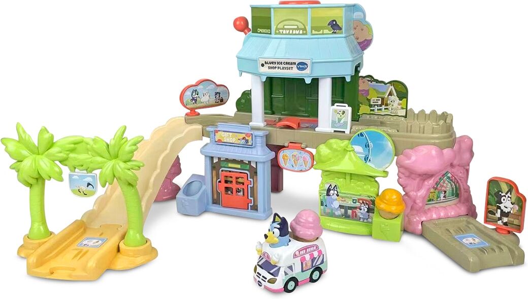 Vtech Playset Heladería TTB y Camión de los helados Bluey .